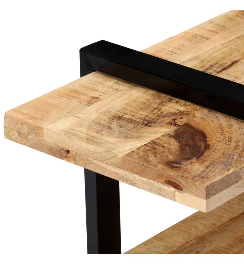 Meuble TV 247885 cm Bois de manguier massif