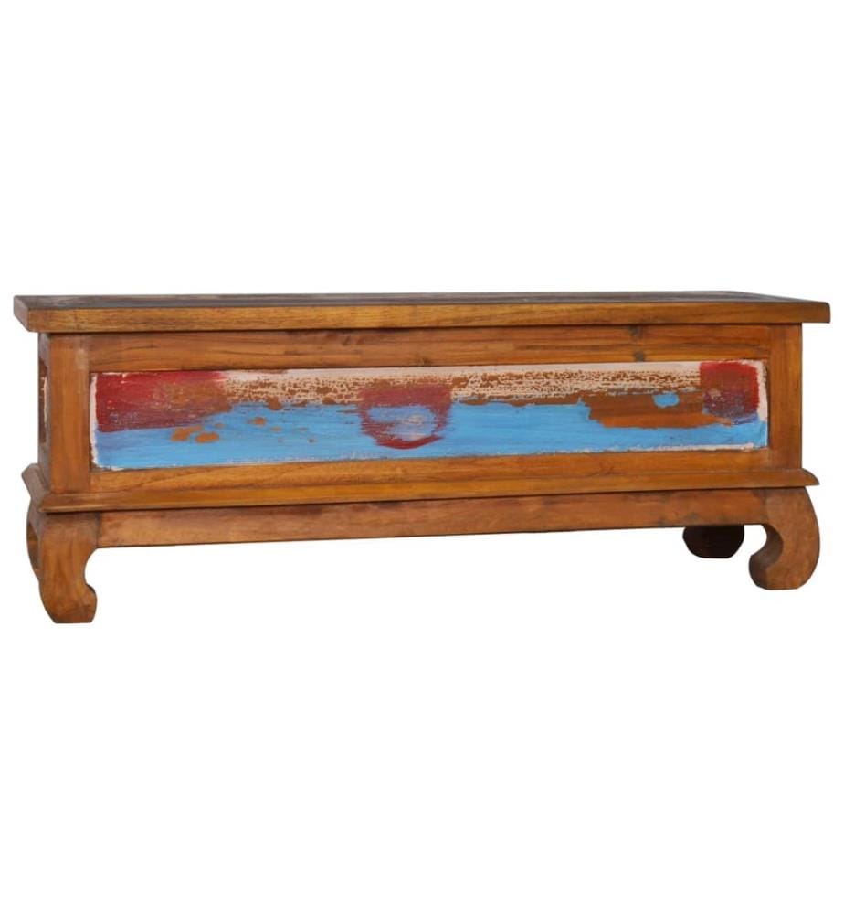 TV-Schrank 110x35x40 cm Teak Altholz