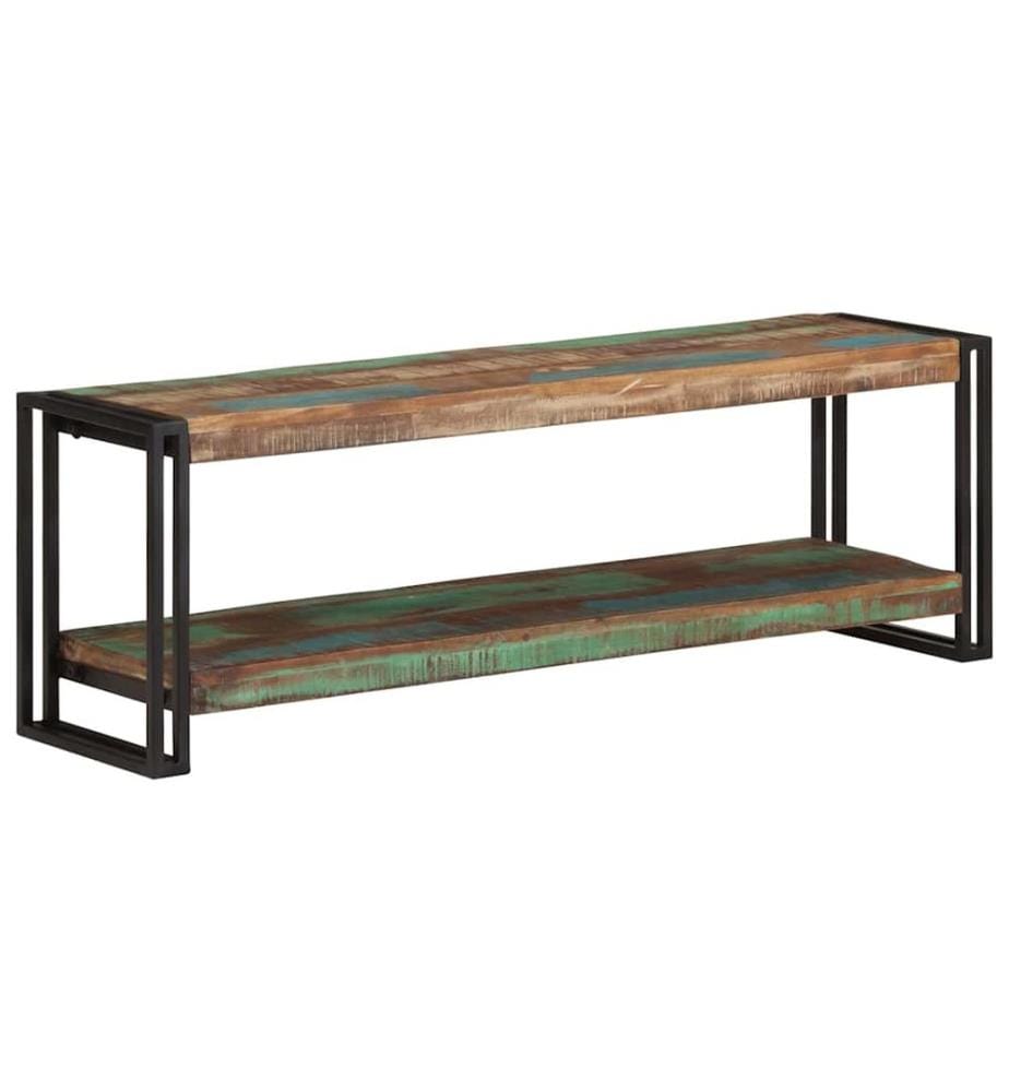 TV-Schrank 120x30x40 cm Altholz Massiv