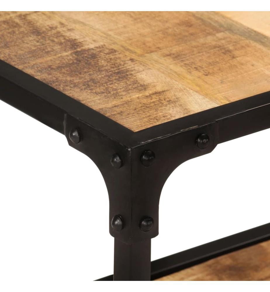 TV-Schrank 150x30x41 cm Massivholz Mango