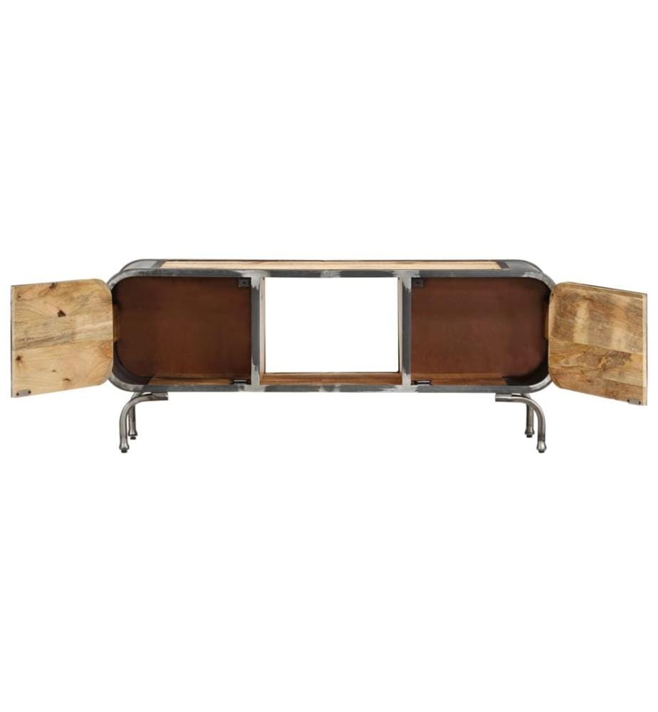 TV-Schrank 110x30x42 cm Massivholz Mango