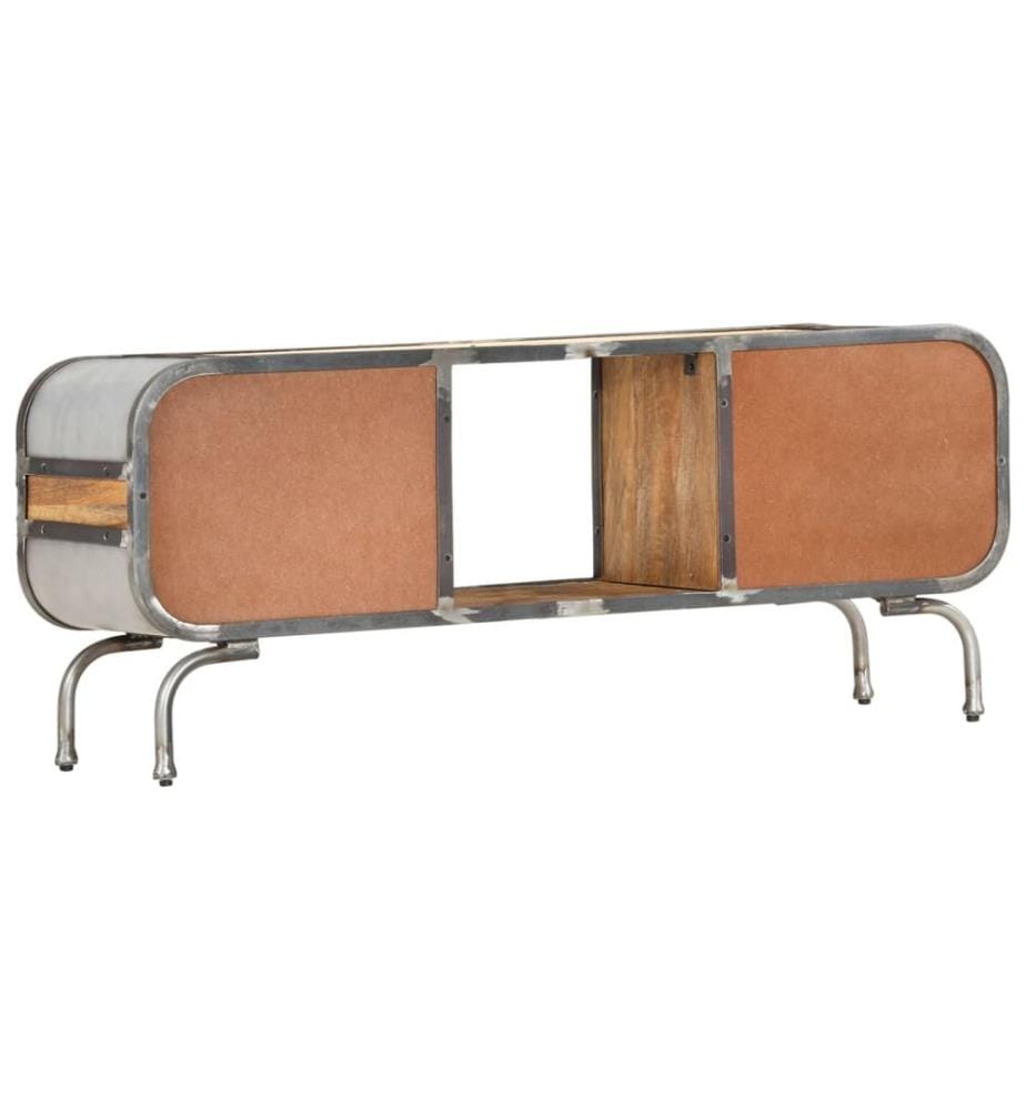 TV-Schrank 110x30x42 cm Massivholz Mango