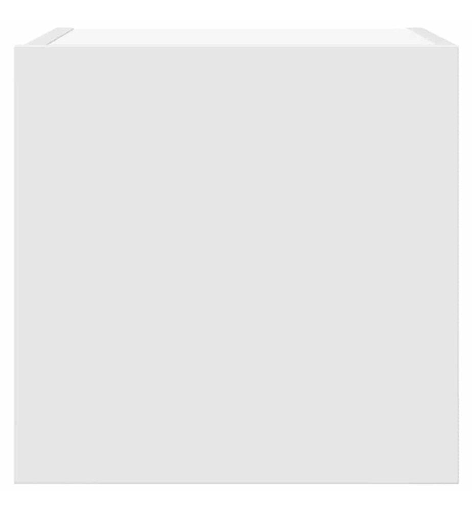 Meubles TV muraux 2 pcs Blanc 30,5x30x30 cm