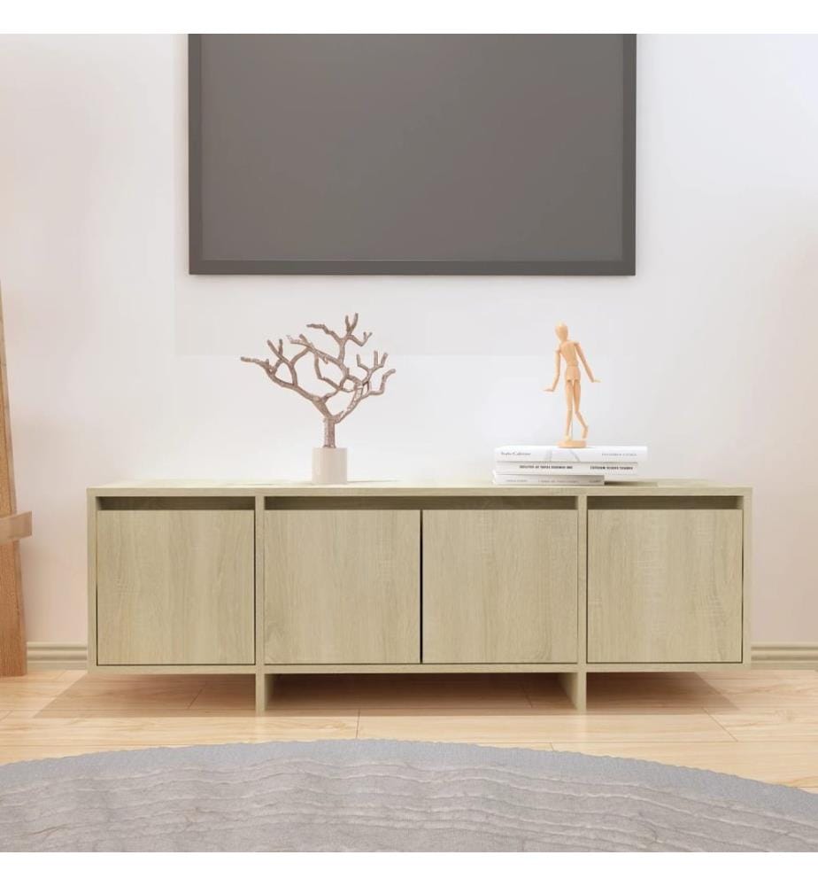 Meuble TV Chêne sonoma 120x30x40,5 cm Aggloméré