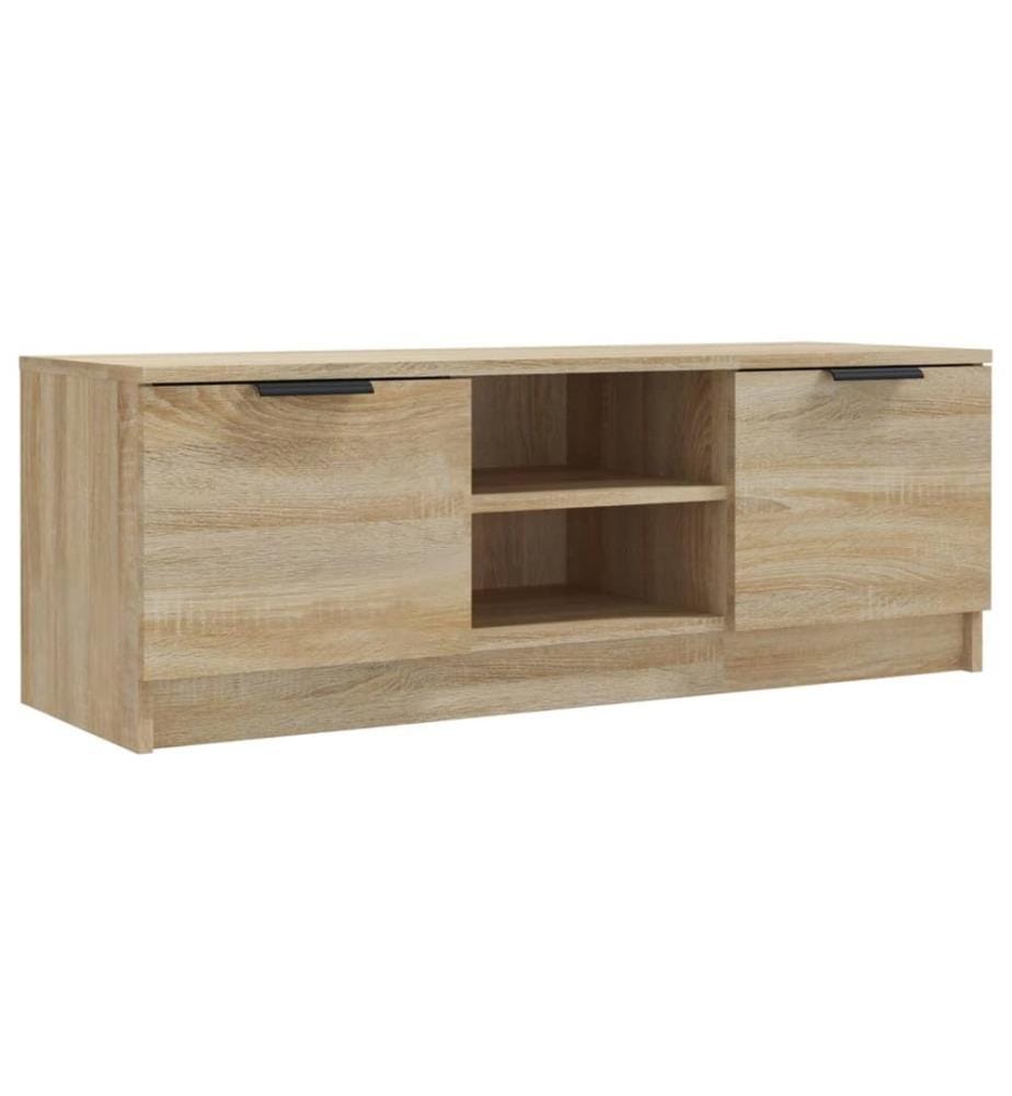 TV-Schrank Sonoma-Eiche 102x35x36,5 cm Holzwerkstoff