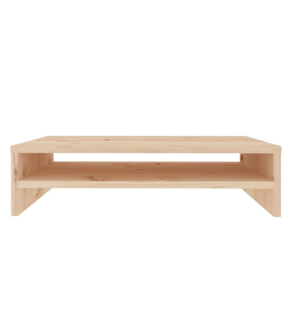 Support de moniteur 50x24x13 cm Bois de pin solide