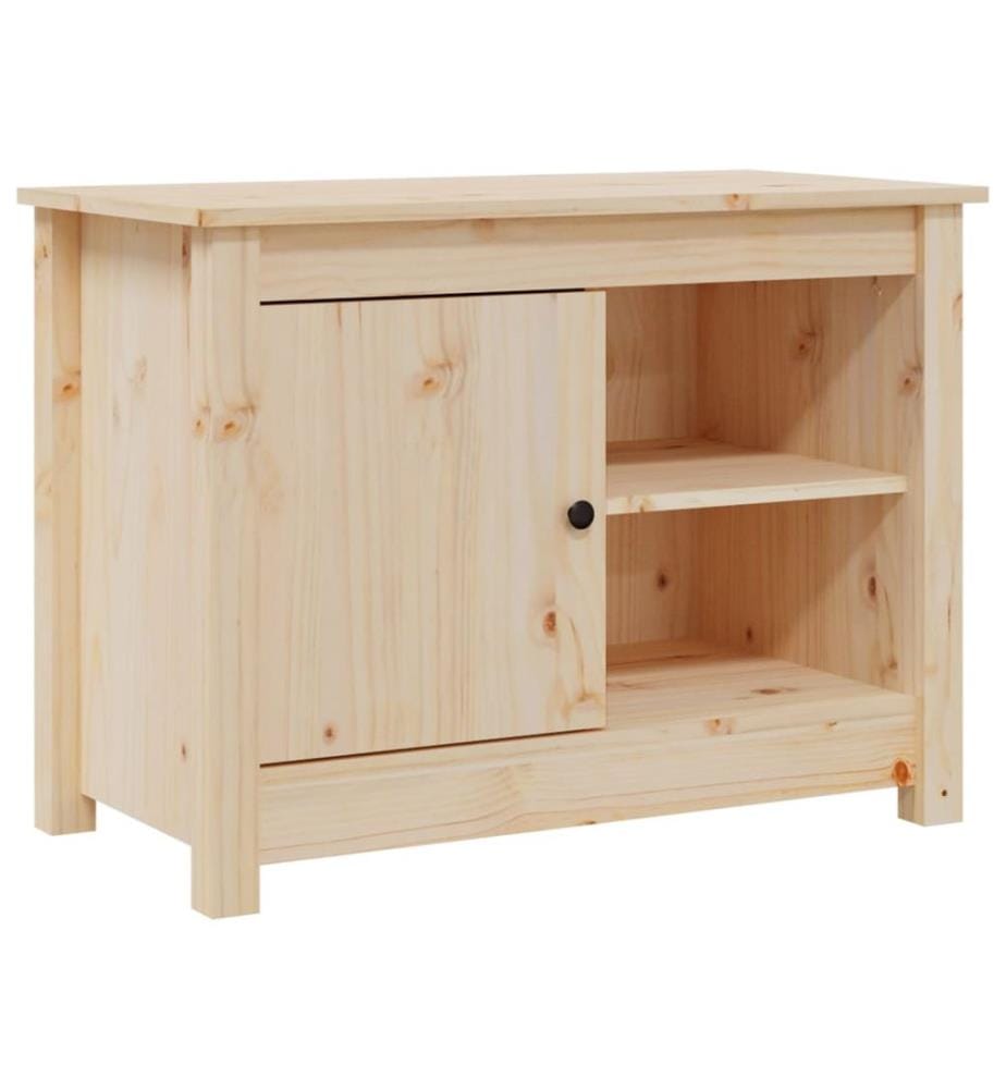 Meuble TV 70x36,5x52 cm Bois de pin massif