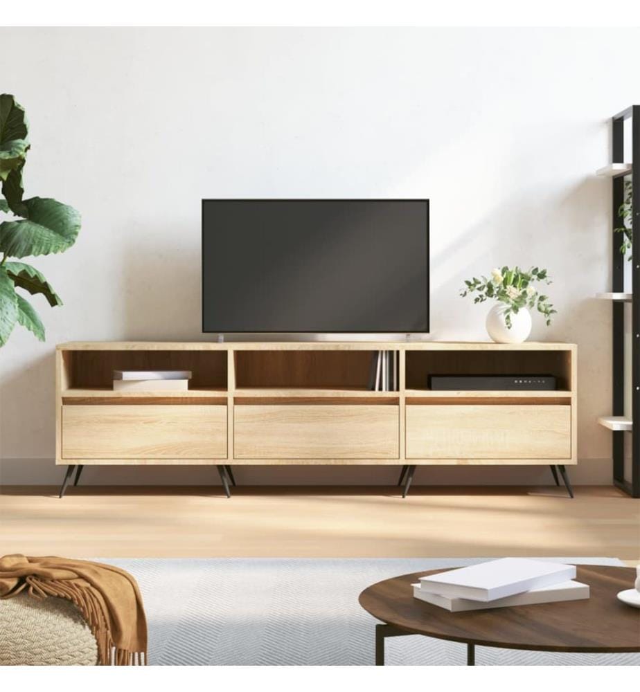 TV-Schrank Sonoma-Eiche 150x30x44,5 cm Holzwerkstoff