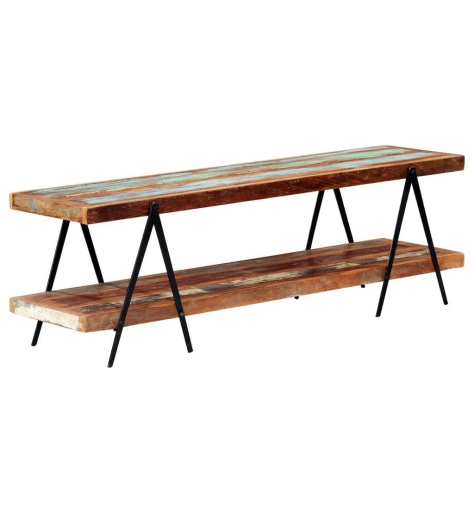 TV-Schrank 160x40x50 cm Altholz Massiv
