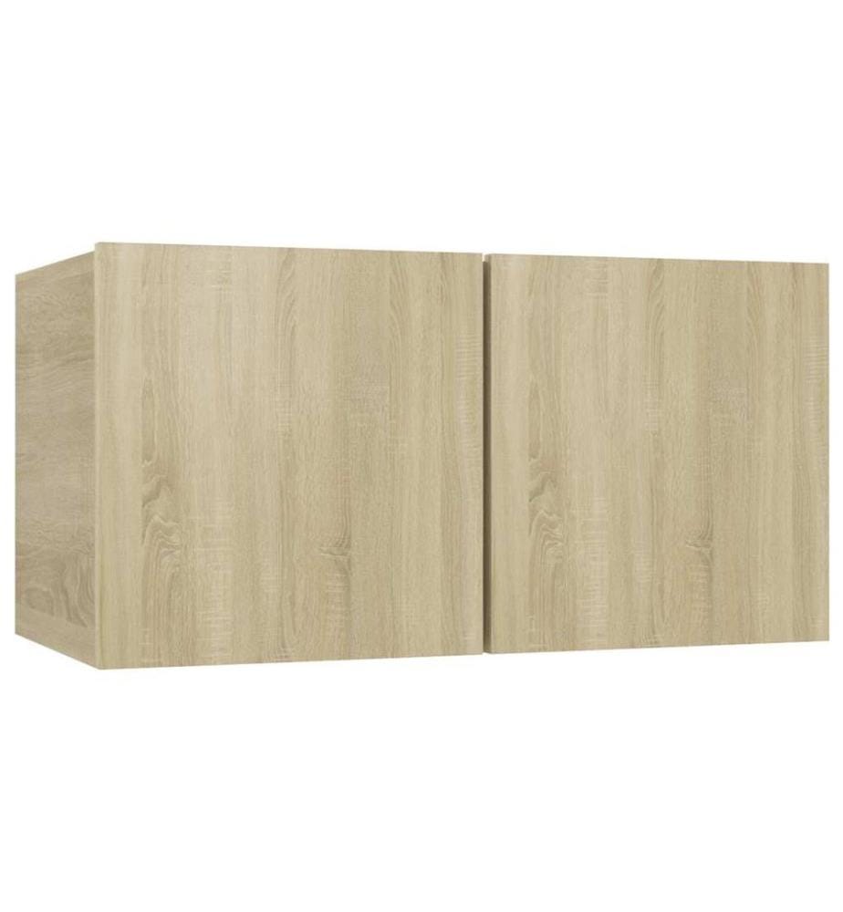 8-tlg. TV-Schrank-Set Sonoma-Eiche Holzwerkstoff