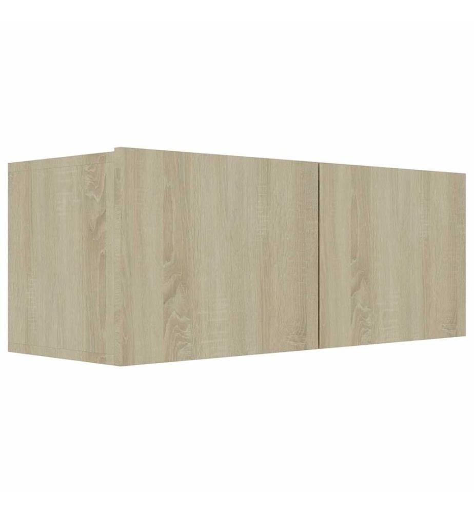 8-tlg. TV-Schrank-Set Sonoma-Eiche Holzwerkstoff