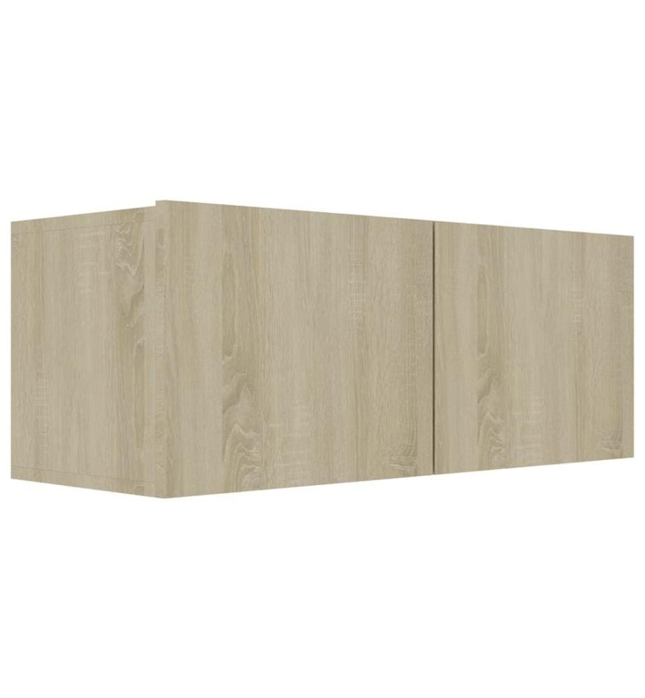 Ensemble de meuble TV 6 pcs Chêne sonoma Bois d'ingénierie