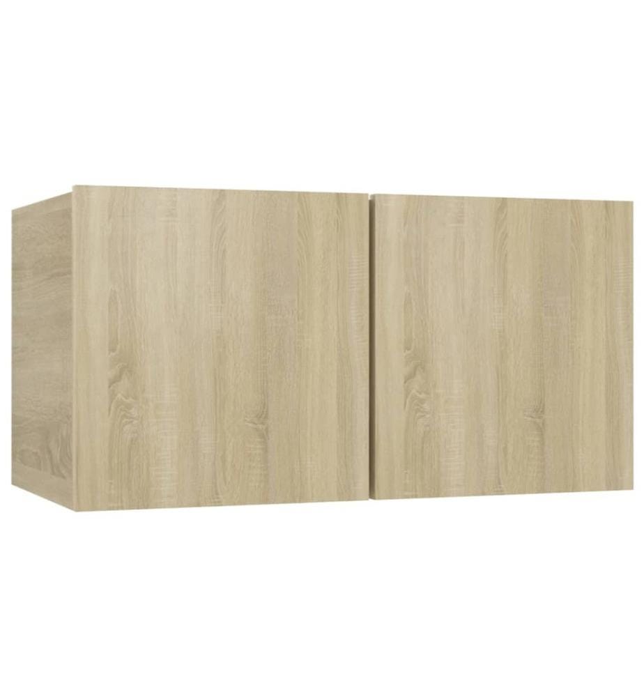 Ensemble de meuble TV 6 pcs Chêne sonoma Bois d'ingénierie