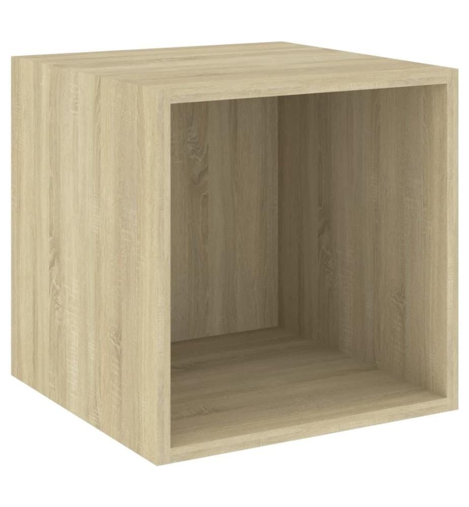 2-tlg. TV-Schrank-Set Sonoma-Eiche Holzwerkstoff