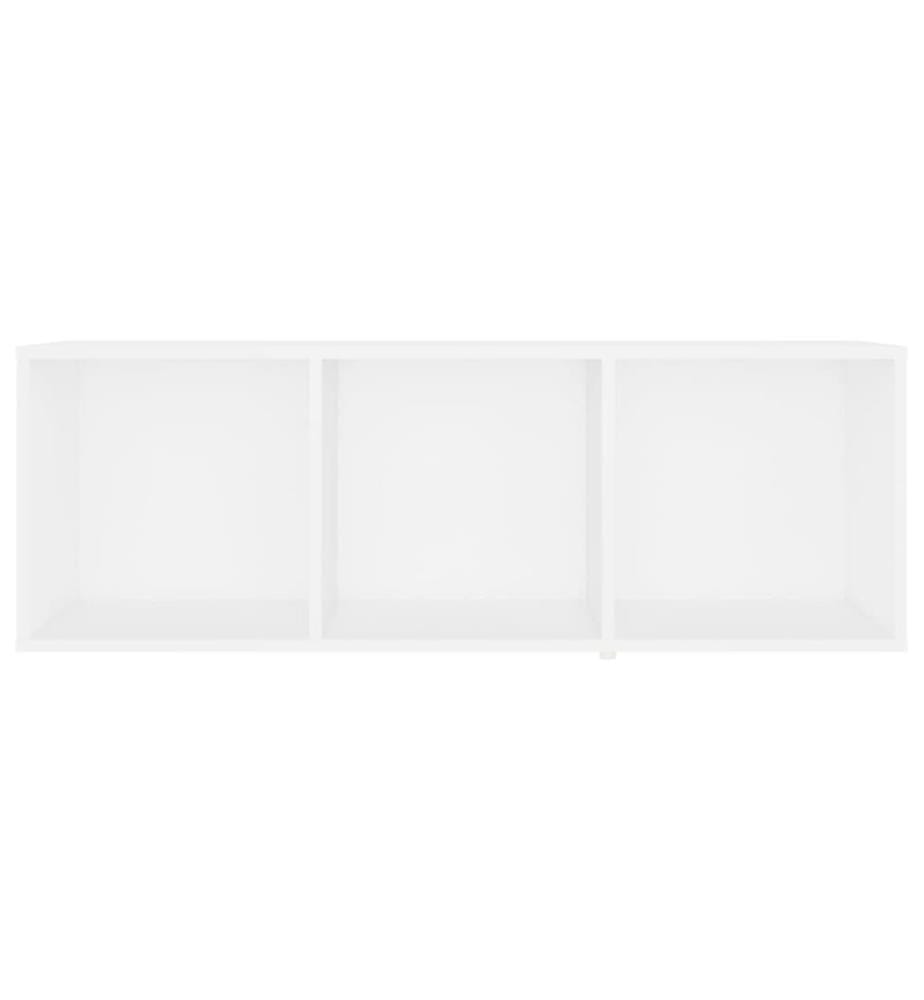 Meubles TV 2 pcs Blanc 107x35x37 cm Bois d'ingénierie