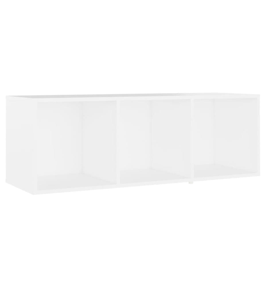 Ensemble de meubles TV 3 pcs Blanc Bois d'ingénierie