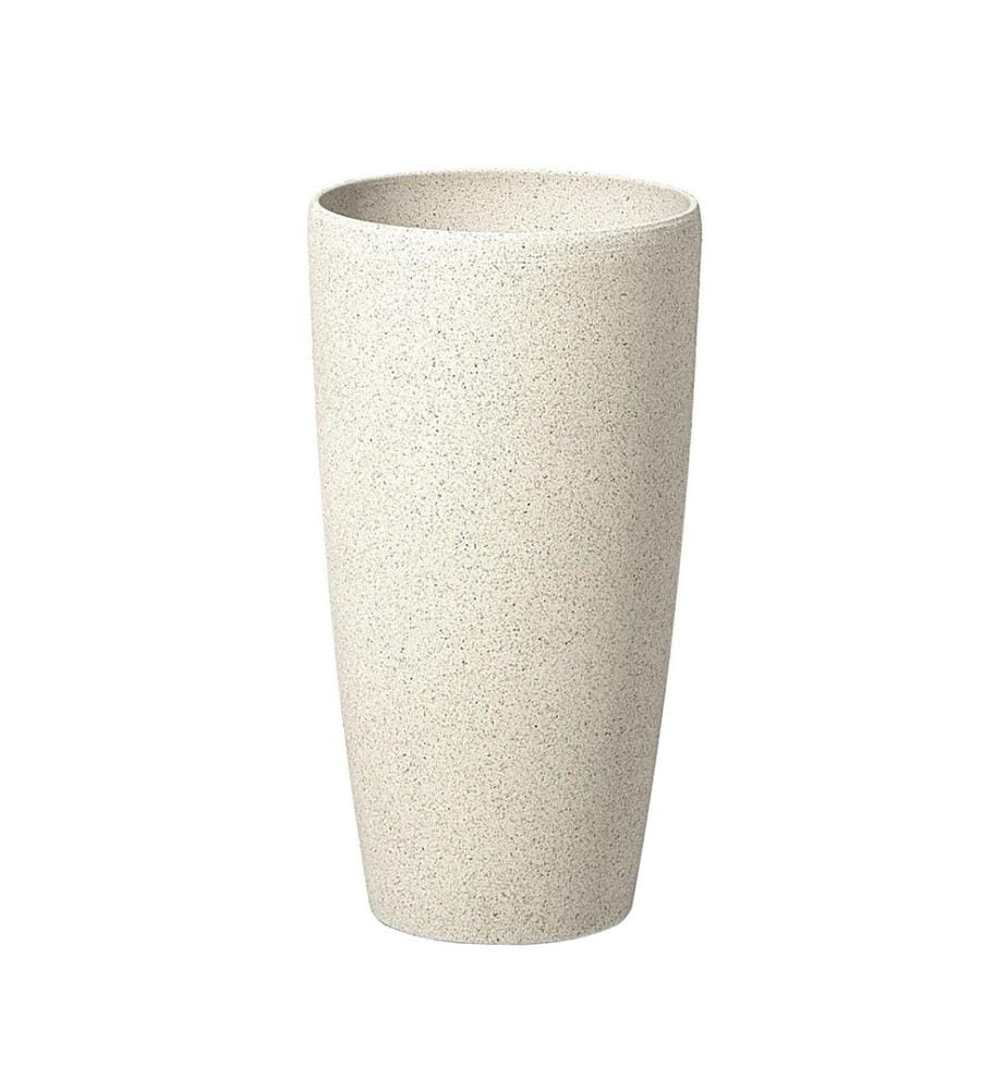 Lot de 2 pots de fleurs ABDERA 23 cm Beige clair