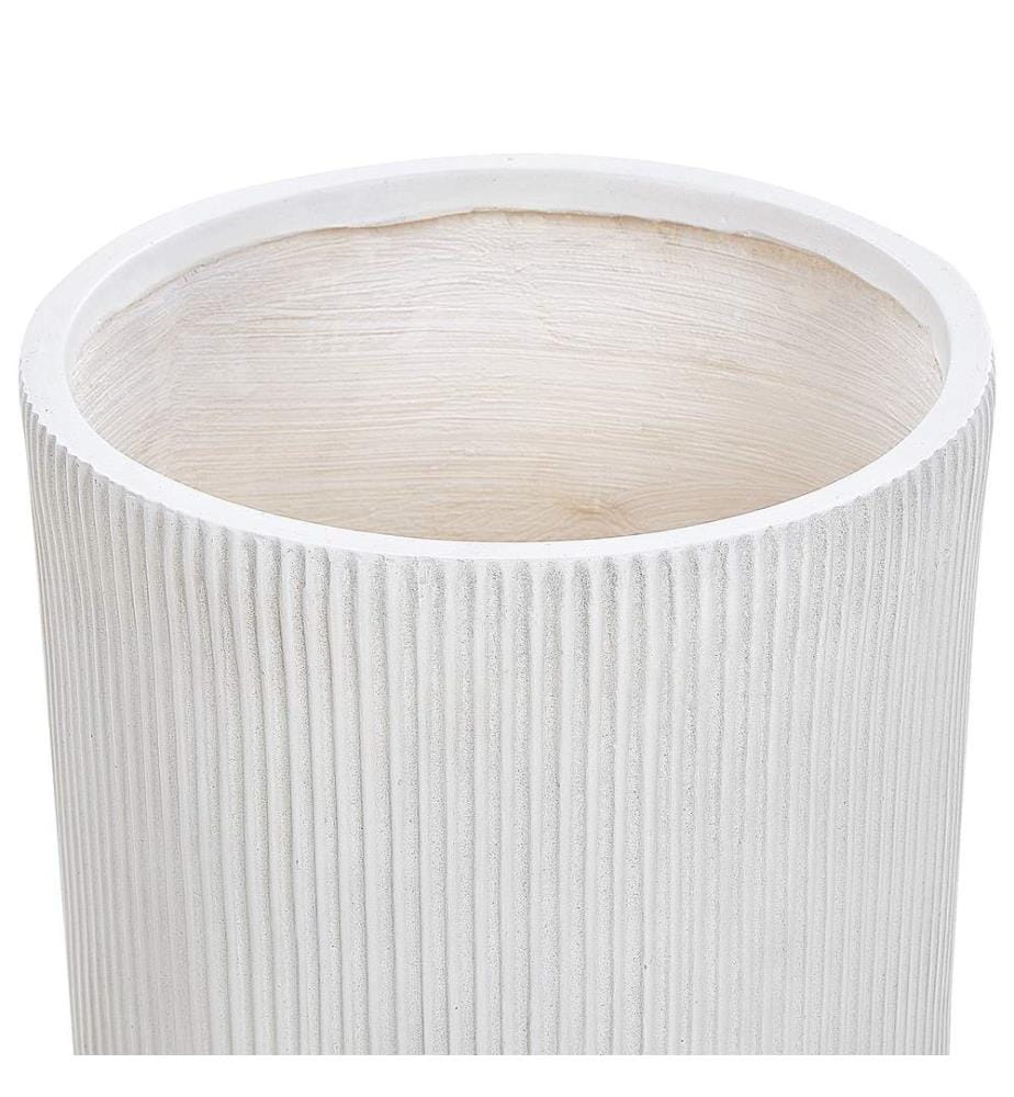 Vaso per piante OREOI 37 cm Bianco sporco
