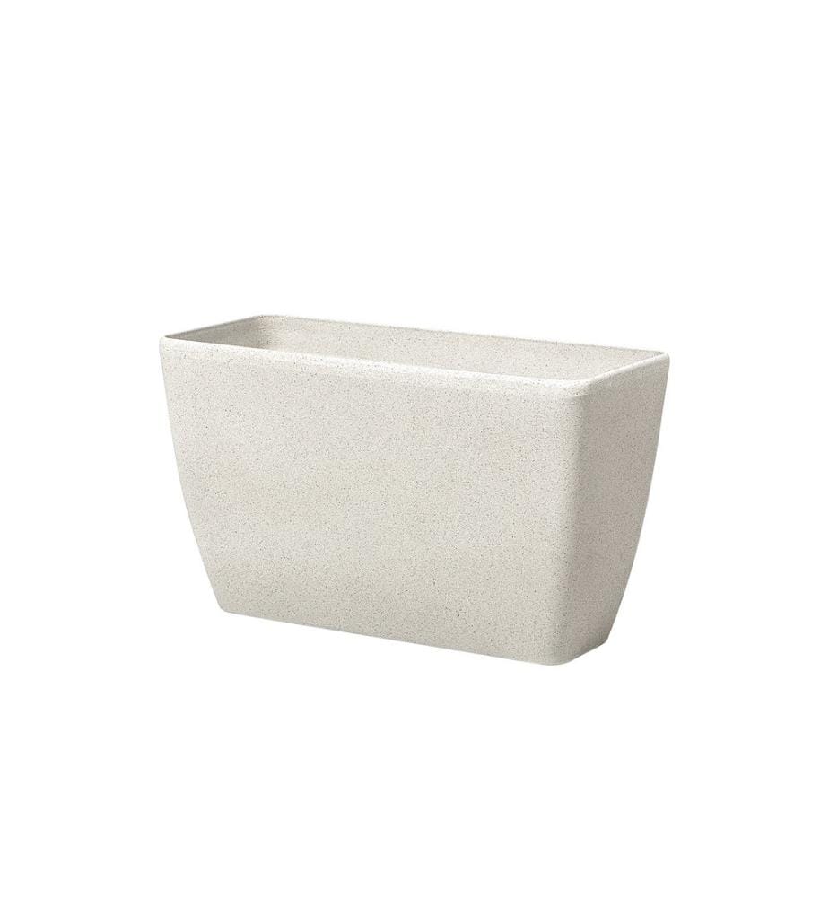 Lot de 2 pots de fleurs BARIS 74 cm Beige