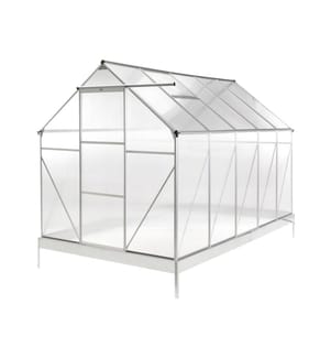 Gewächshaus APULIA Silber 315 cm