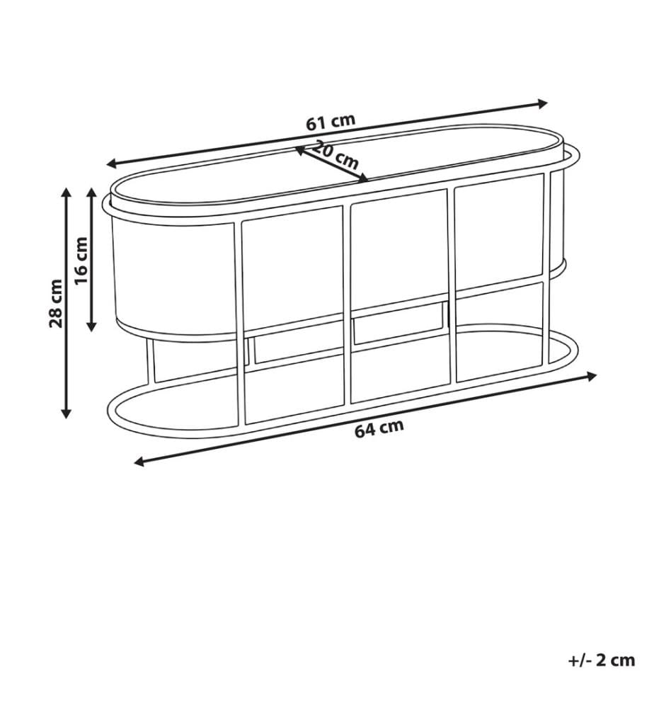 Cache-pot sur pied SUMIRE Métal 64 cm Rose