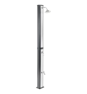 Douche d'extérieur solaire TOPOCALMA Argenté