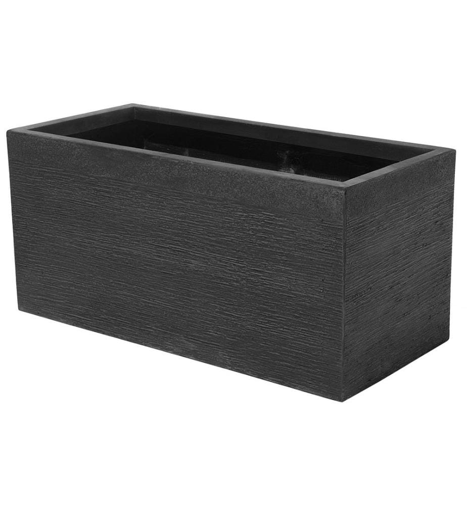 Blumenkübel MYRA 80 cm Schwarz