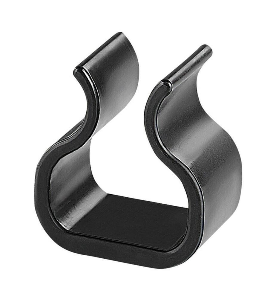 Outdoor Befestigungsclips 6er Set Schwarz