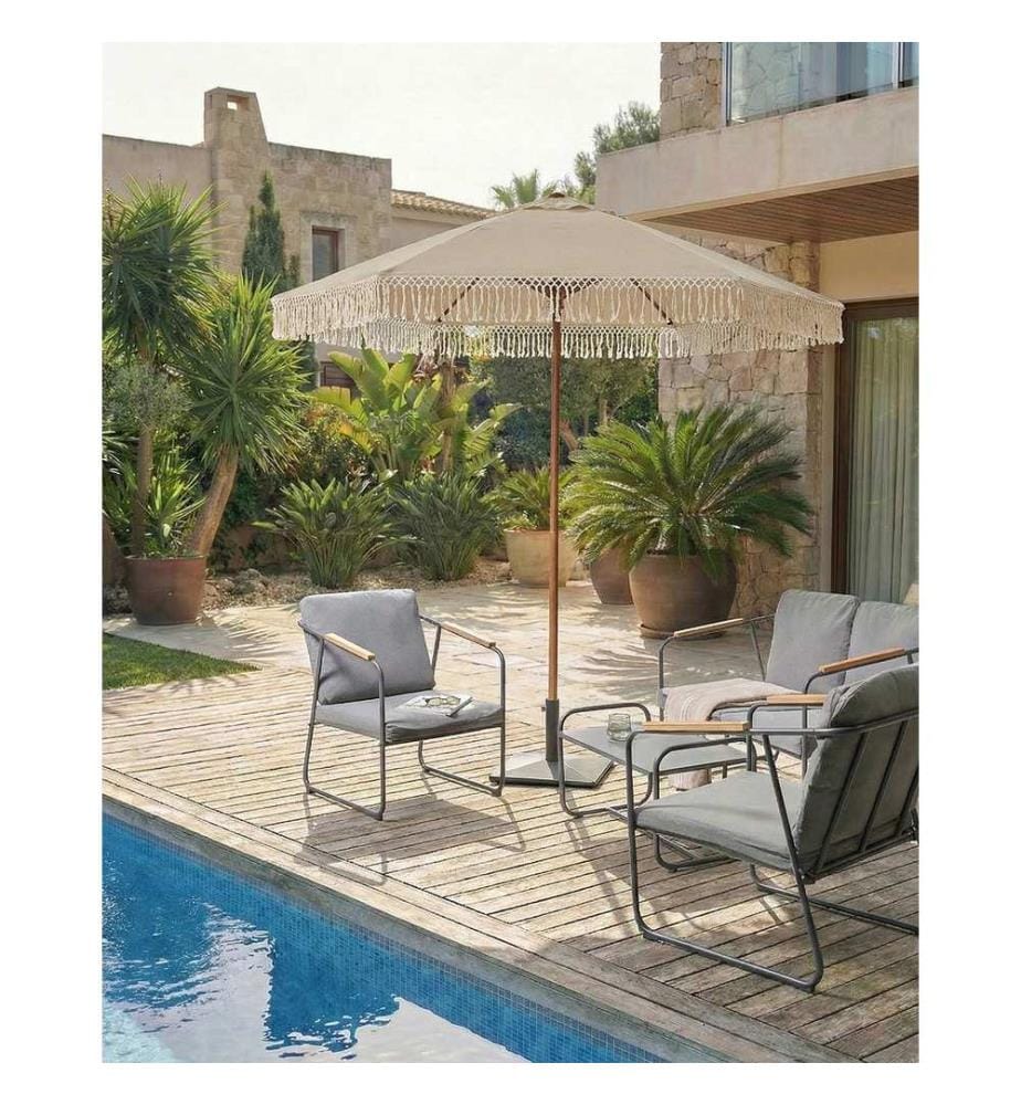 Marktschirm 258 cm MURASA Beige