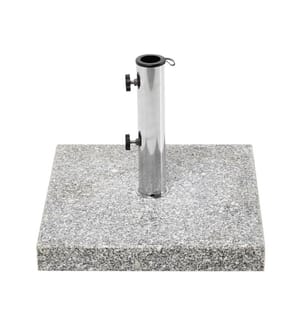 Socle de parasol CERZETO Gris Carré 30 kg