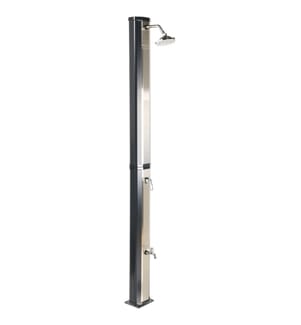 Douche d'extérieur solaire TUXPAM Noir