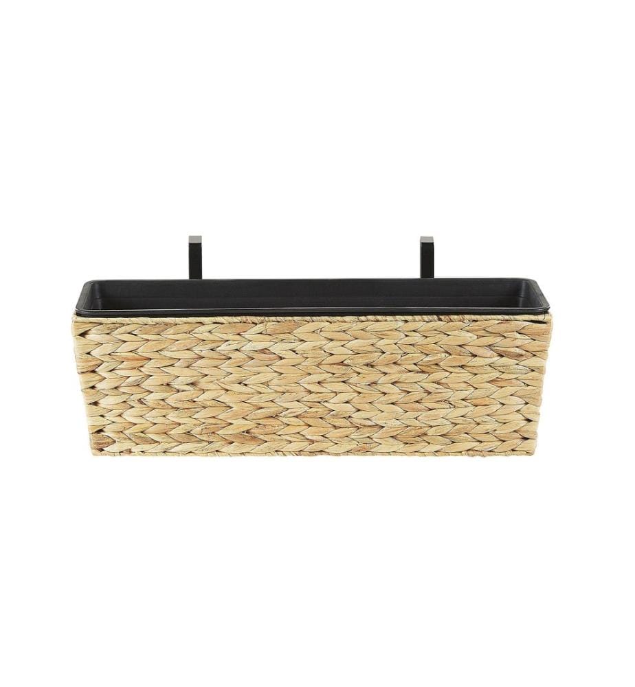 Cache-pot KAWALA Fibre de jacinthe d'eau 60 cm Beige sable