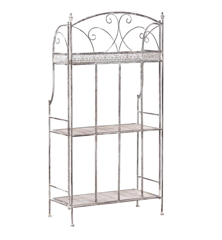 Scaffale VILLADOSE Metallo 60 cm 30 cm Grigio