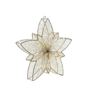 Decorazione da appendere all'aperto LED HOFSOS Stella 50 cm Argento