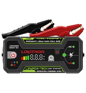 Lokithor - Batterie de démarrage J1350 PRO LiFePO4 1350Amp
