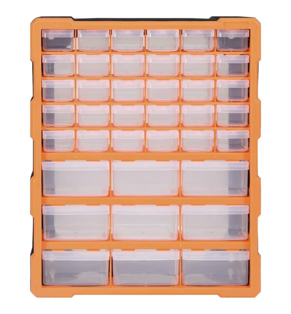 Multi-Schubladen-Organizer mit 39 Schubladen 38x16x47 cm