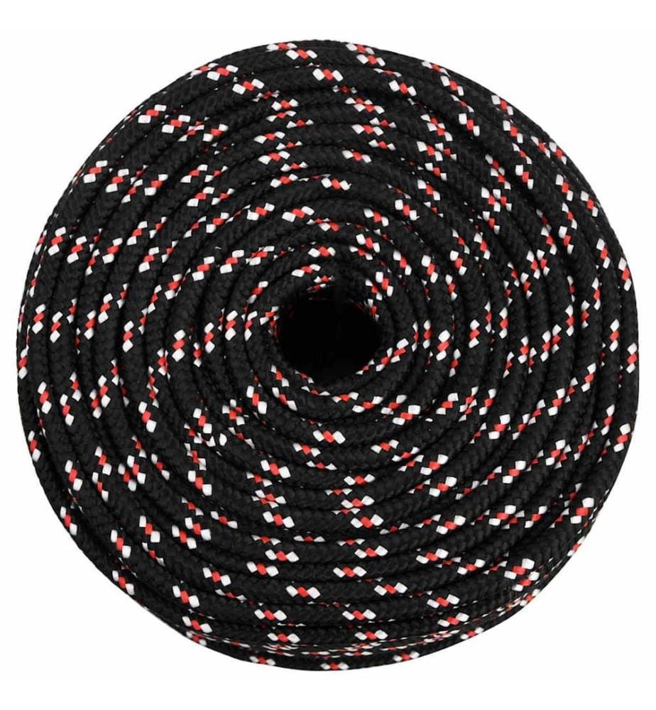 Corde de bateau Noir 10 mm 500 m Polypropylène