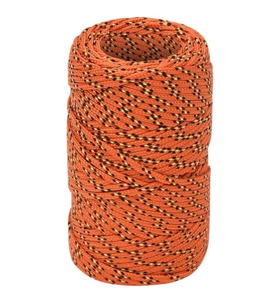 Bootsseil Orange 2 mm 100 m Polypropylen