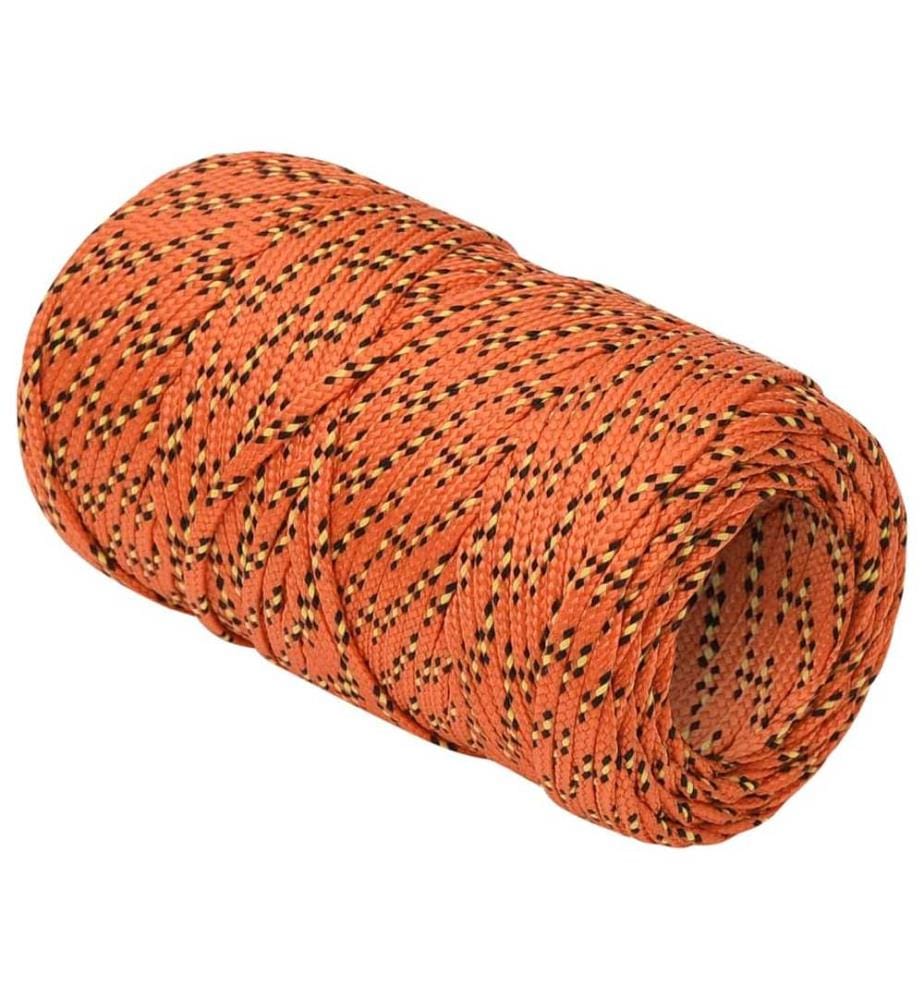Bootsseil Orange 2 mm 100 m Polypropylen