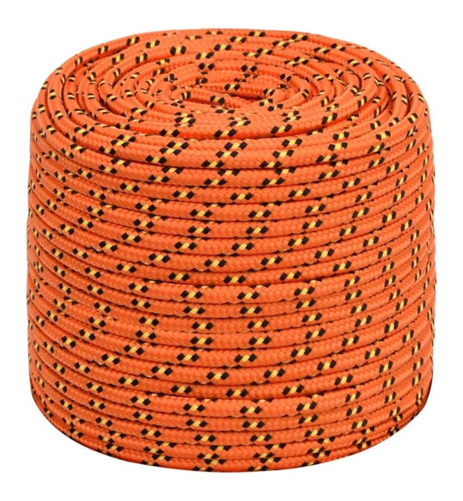Bootsseil Orange 10 mm 50 m Polypropylen