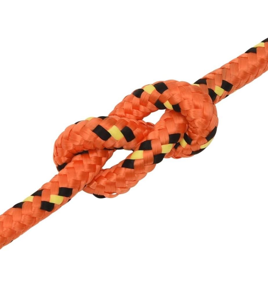 Bootsseil Orange 12 mm 50 m Polypropylen