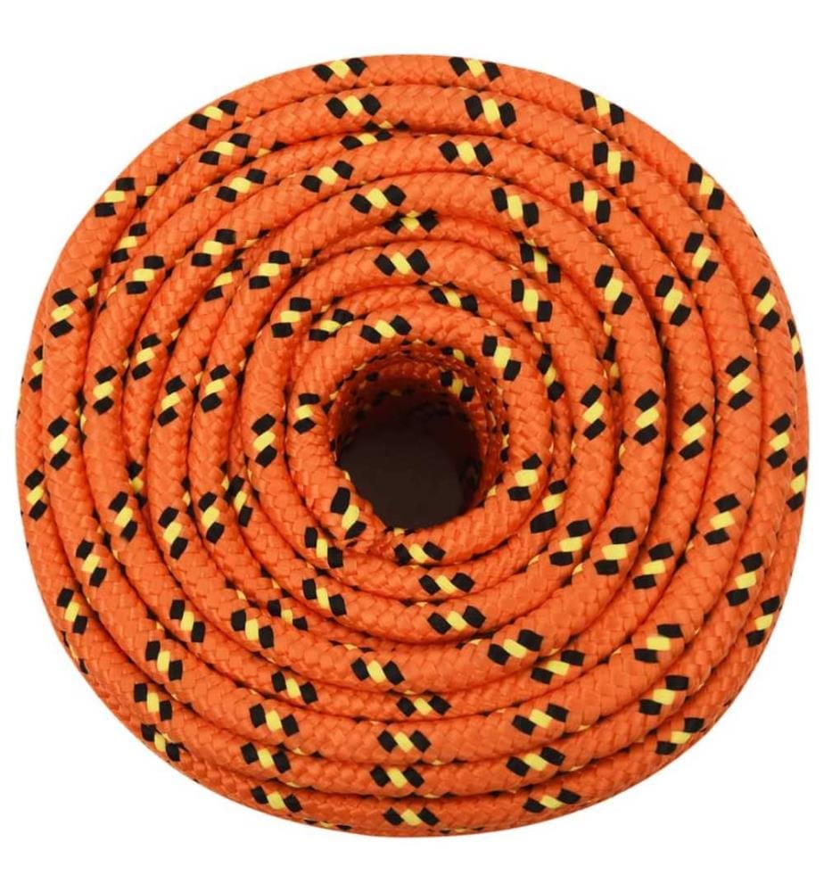 Bootsseil Orange 12 mm 100 m Polypropylen