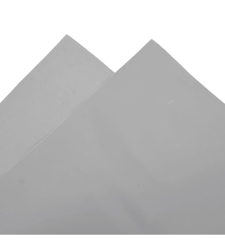 Abdeckplane Grau 1,5x2 m 650 g/m²