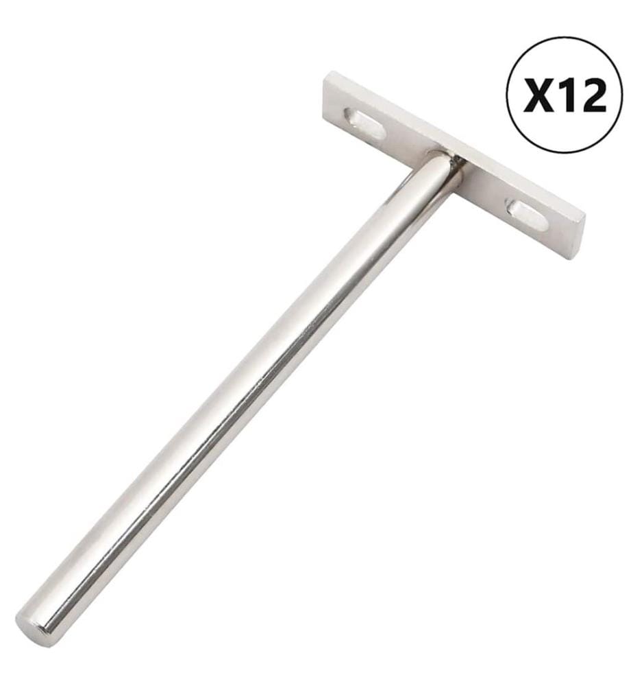 Regalträger Schwebend 12 Stk. Unsichtbar Ø10x150 mm