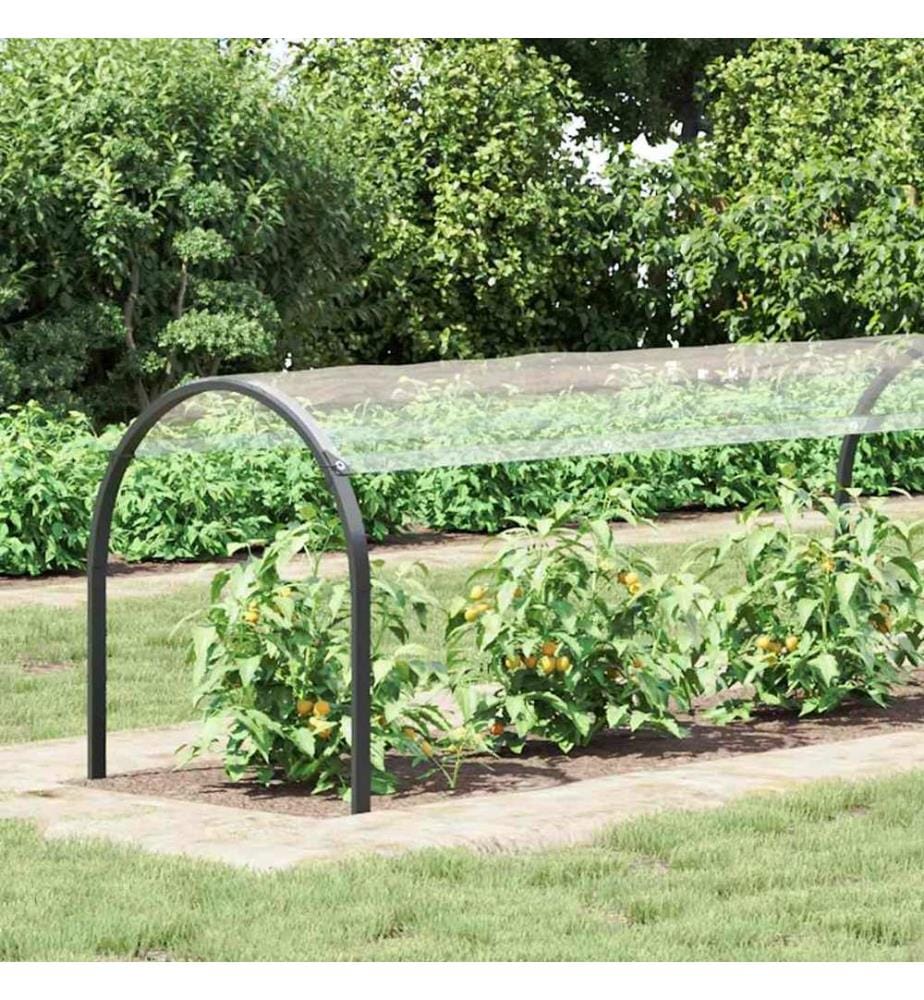 Bâche transparente avec oeillets 1x10 m PVC