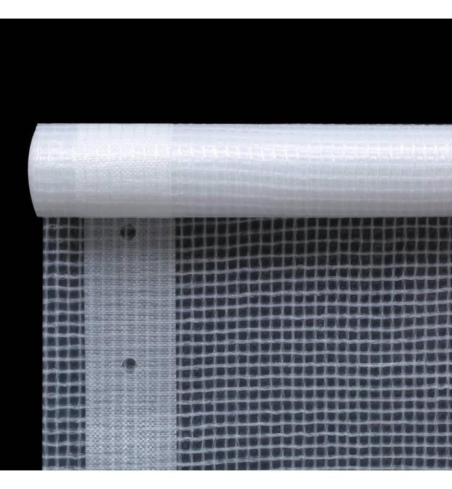 Bâche Leno 260 g/m² 2 x 2 m Blanc