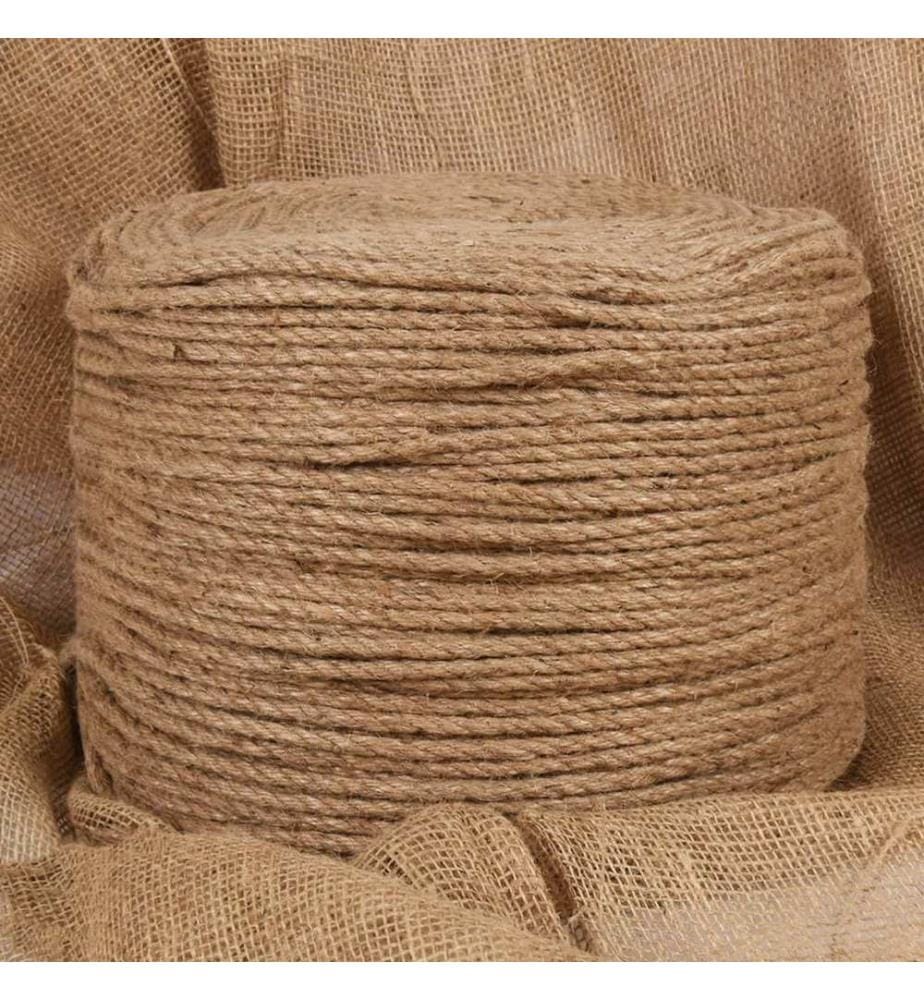 Corde 100 % jute 6 mm 500 m