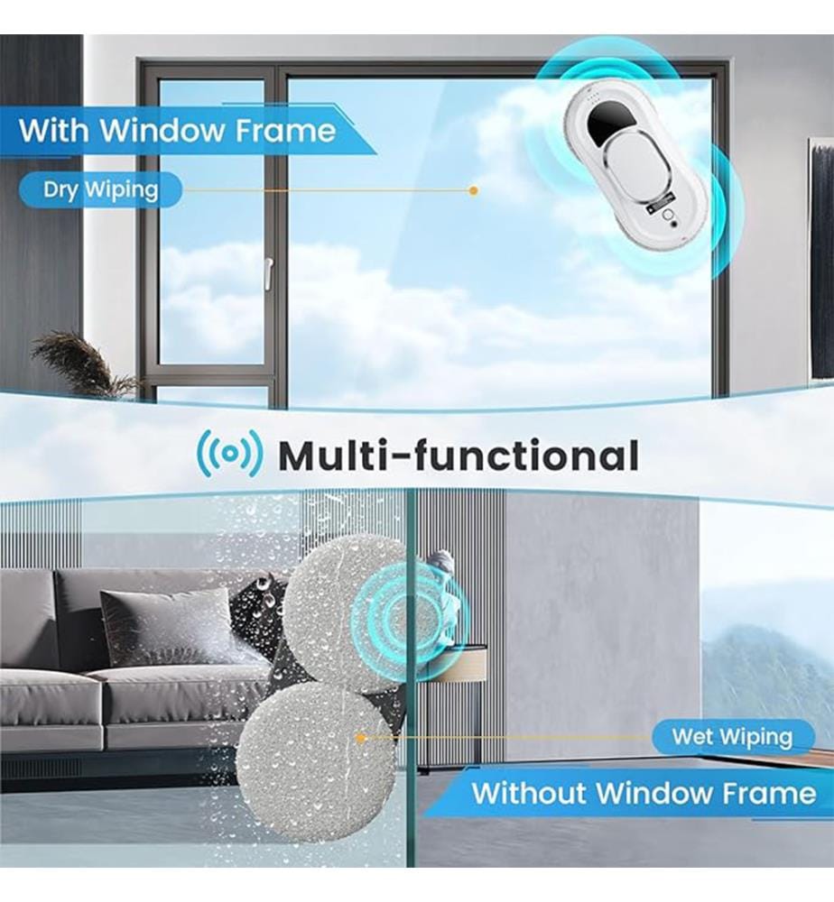 Window Cleaner Robot 5600Pa - White