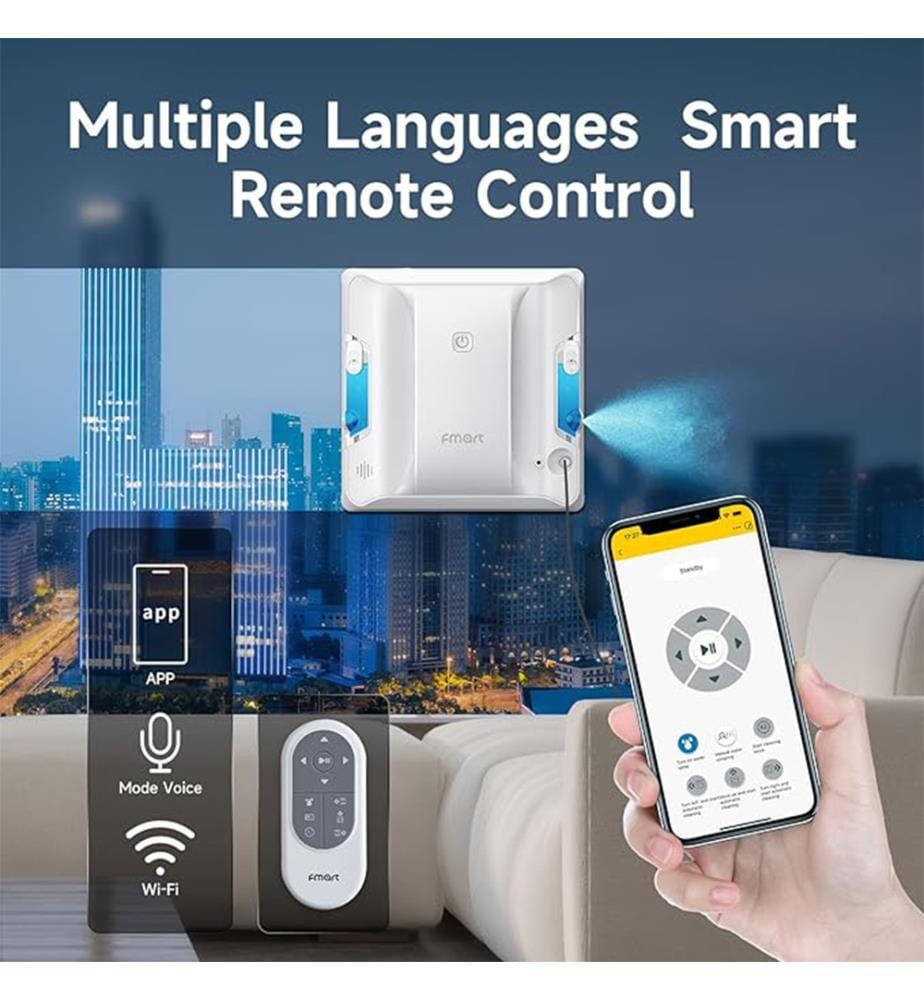 W7 Window Cleaning Robot - White