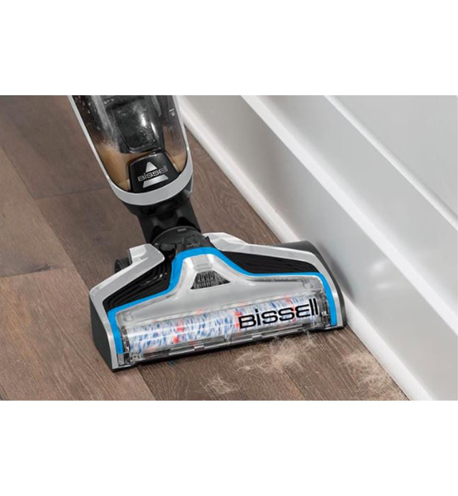 Aspirateur Balai CrossWave® Pet Pro - Noir, Argenté et Bleu